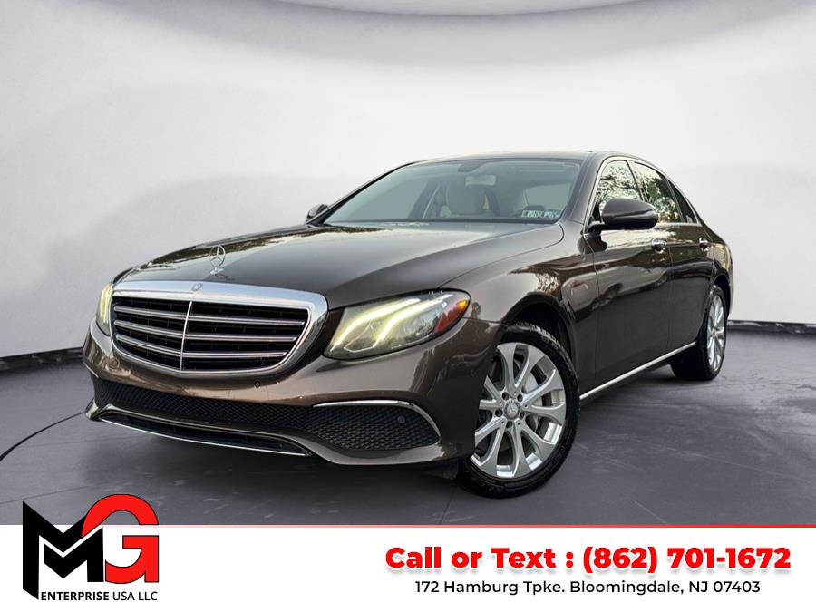 2017 Mercedes-Benz E-Class E 300 Luxury 4MATIC Sedan, available for sale in Bloomingdale, New Jersey | MG Enterprise USA. Bloomingdale, New Jersey