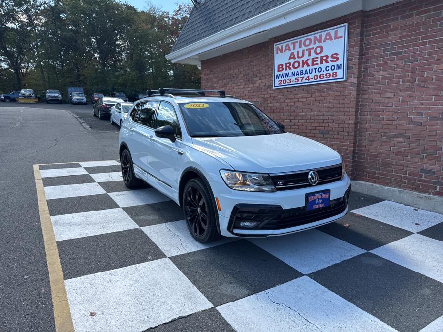 2021 Volkswagen Tiguan 2.0T SE R-Line Black 4MOTION, available for sale in Waterbury, Connecticut | National Auto Brokers, Inc.. Waterbury, Connecticut