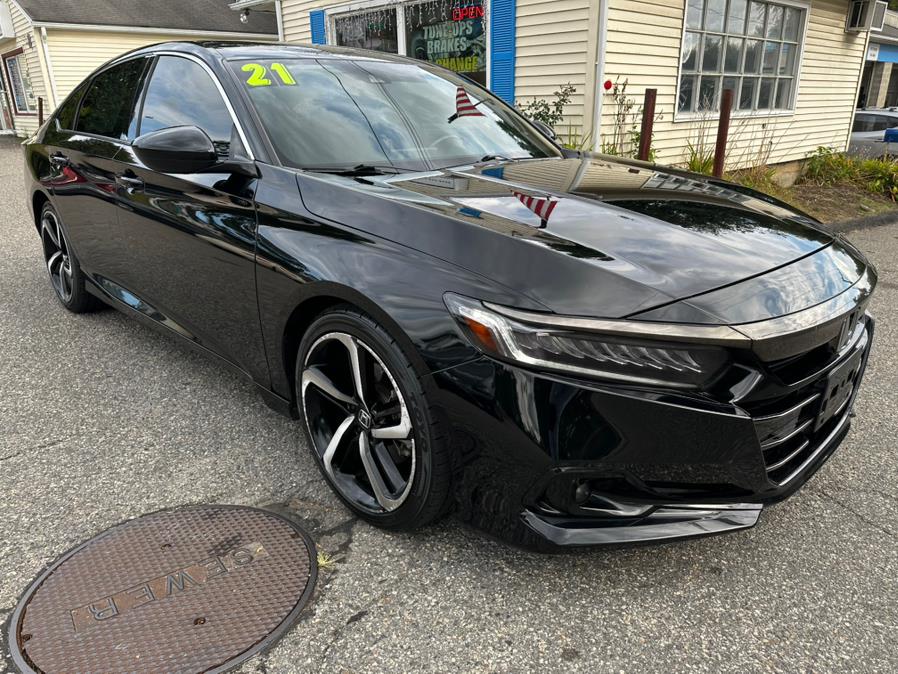 2021 Honda Accord Sedan Sport 1.5T CVT, available for sale in New Milford, Connecticut | New Milford Auto Sales. New Milford, Connecticut 2021 Honda Accord Sedan Sport 1.5T CVT, available for sale in New Milford, Connecticut | New Milford Auto Sales. New Milford, Connecticut