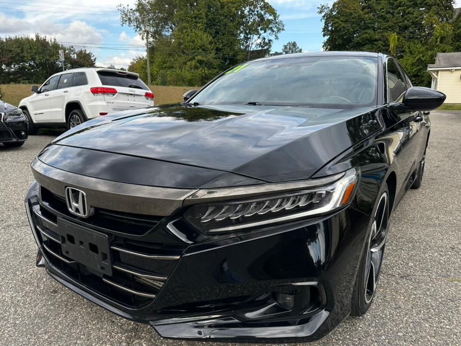 2021 Honda Accord Sedan Sport 1.5T CVT, available for sale in New Milford, Connecticut | New Milford Auto Sales. New Milford, Connecticut 2021 Honda Accord Sedan Sport 1.5T CVT, available for sale in New Milford, Connecticut | New Milford Auto Sales. New Milford, Connecticut