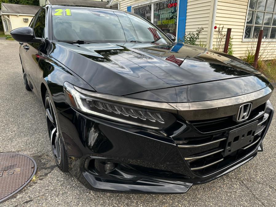 2021 Honda Accord Sedan Sport 1.5T CVT, available for sale in New Milford, Connecticut | New Milford Auto Sales. New Milford, Connecticut 2021 Honda Accord Sedan Sport 1.5T CVT, available for sale in New Milford, Connecticut | New Milford Auto Sales. New Milford, Connecticut