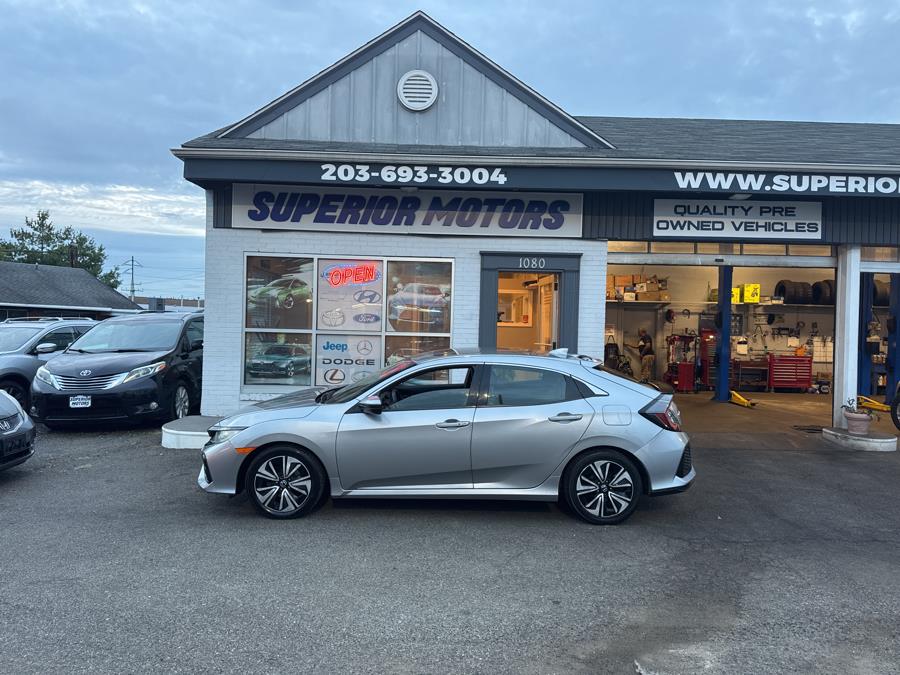 2018 Honda Civic Hatchback EX-L Navi CVT, available for sale in Milford, Connecticut | Korhan LLC DBA Superior Motors. Milford, Connecticut