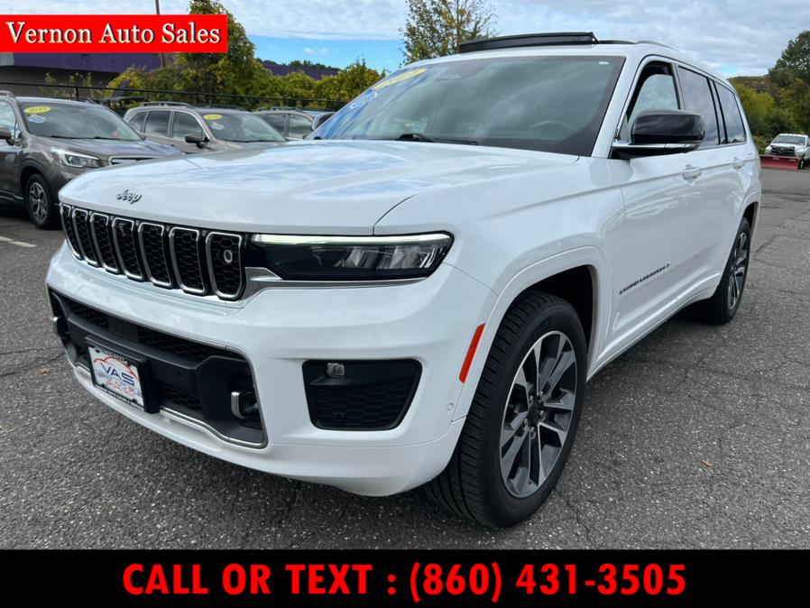 2021 Jeep Grand Cherokee L Overland 4x4, available for sale in Manchester, Connecticut | Vernon Auto Sale & Service. Manchester, Connecticut 2021 Jeep Grand Cherokee L Overland 4x4, available for sale in Manchester, Connecticut | Vernon Auto Sale & Service. Manchester, Connecticut