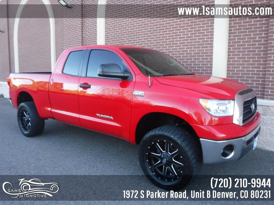 2008 Toyota Tundra 4WD Truck Dbl 5.7L V8 6-Spd AT SR5 (SE), available for sale in Denver, Colorado | Sam's Automotive. Denver, Colorado 2008 Toyota Tundra 4WD Truck Dbl 5.7L V8 6-Spd AT SR5 (SE), available for sale in Denver, Colorado | Sam's Automotive. Denver, Colorado