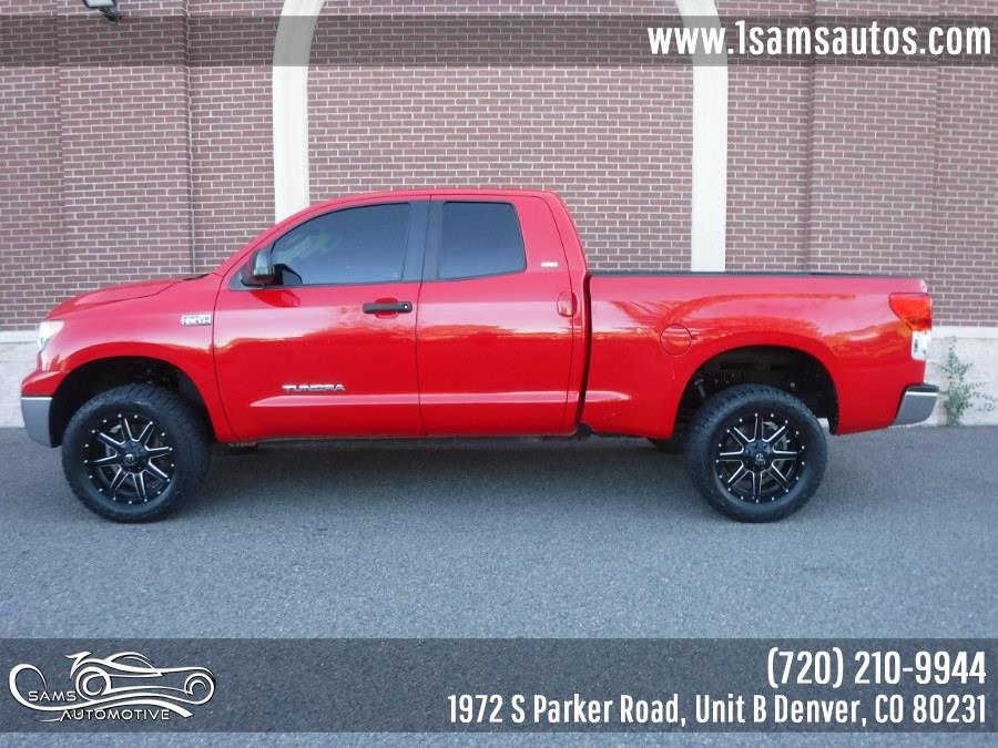 2008 Toyota Tundra 4WD Truck Dbl 5.7L V8 6-Spd AT SR5 (SE), available for sale in Denver, Colorado | Sam's Automotive. Denver, Colorado 2008 Toyota Tundra 4WD Truck Dbl 5.7L V8 6-Spd AT SR5 (SE), available for sale in Denver, Colorado | Sam's Automotive. Denver, Colorado