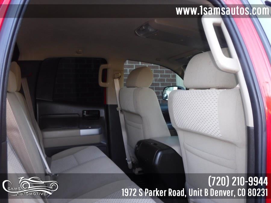 2008 Toyota Tundra 4WD Truck Dbl 5.7L V8 6-Spd AT SR5 (SE), available for sale in Denver, Colorado | Sam's Automotive. Denver, Colorado 2008 Toyota Tundra 4WD Truck Dbl 5.7L V8 6-Spd AT SR5 (SE), available for sale in Denver, Colorado | Sam's Automotive. Denver, Colorado