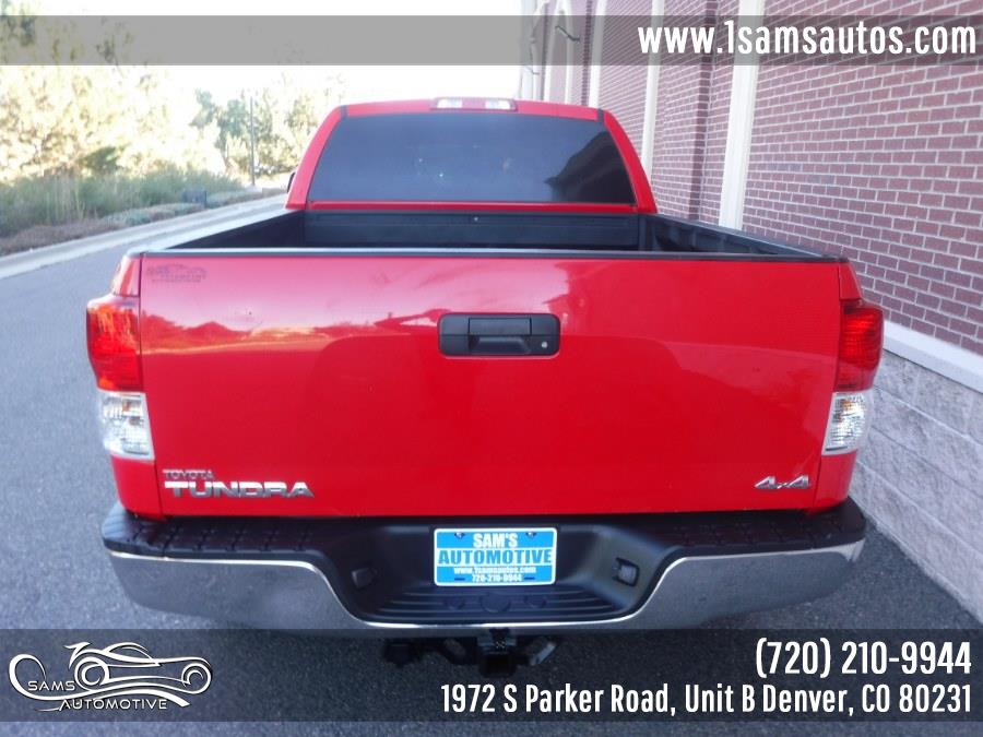2008 Toyota Tundra 4WD Truck Dbl 5.7L V8 6-Spd AT SR5 (SE), available for sale in Denver, Colorado | Sam's Automotive. Denver, Colorado 2008 Toyota Tundra 4WD Truck Dbl 5.7L V8 6-Spd AT SR5 (SE), available for sale in Denver, Colorado | Sam's Automotive. Denver, Colorado