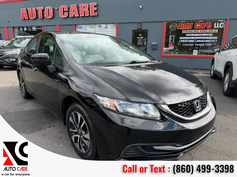 2014 Honda Civic Sedan 4dr CVT EX, available for sale in Vernon , Connecticut | Auto Care Motors. Vernon , Connecticut