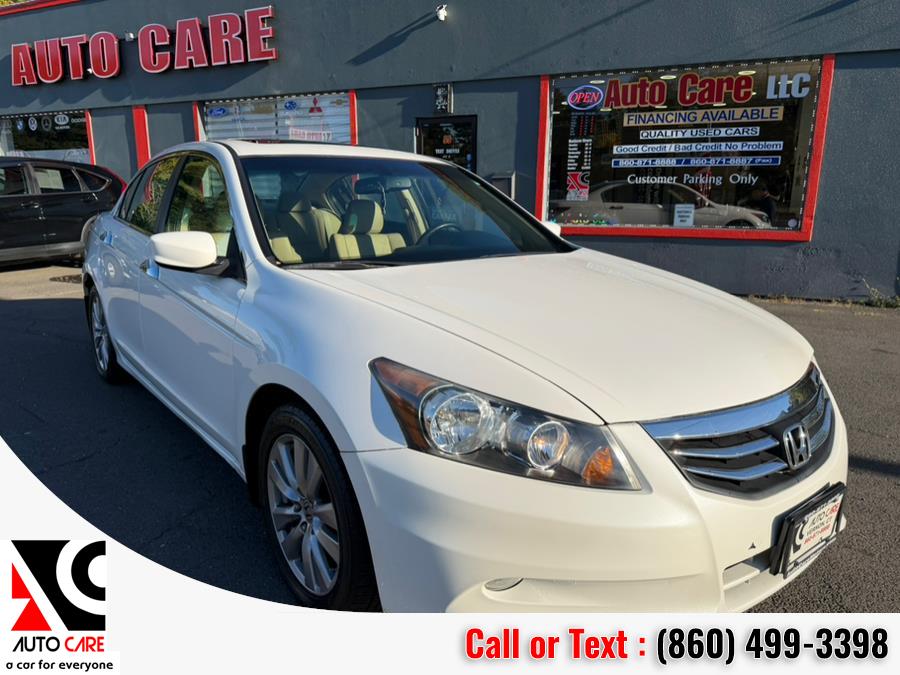 2012 Honda Accord Sdn 4dr V6 Auto EX-L w/Navi, available for sale in Vernon , Connecticut | Auto Care Motors. Vernon , Connecticut