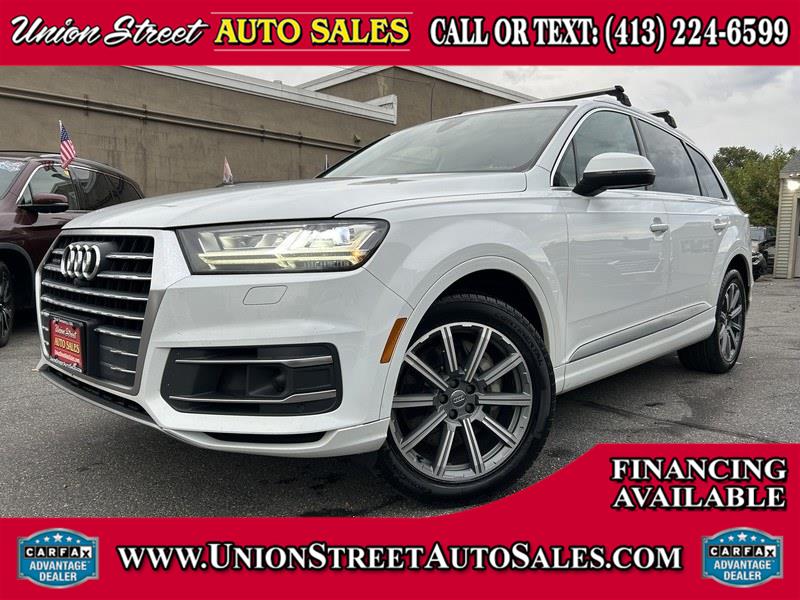 2018 Audi Q7 3.0 TFSI Prestige, available for sale in West Springfield, Massachusetts | Union Street Auto Sales. West Springfield, Massachusetts 2018 Audi Q7 3.0 TFSI Prestige, available for sale in West Springfield, Massachusetts | Union Street Auto Sales. West Springfield, Massachusetts