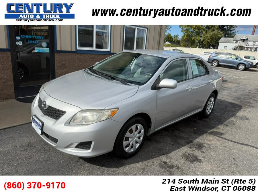 2010 Toyota Corolla 4dr Sdn Auto, available for sale in East Windsor, Connecticut | Century Auto And Truck. East Windsor, Connecticut