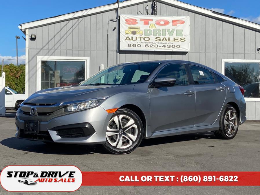 2018 Honda Civic Sedan LX CVT, available for sale in East Windsor, Connecticut | Stop & Drive Auto Sales. East Windsor, Connecticut