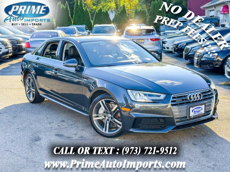 2018 Audi A4 2.0 TFSI Tech Premium Plus S Tronic quattro AWD, available for sale in Bloomingdale, New Jersey | Prime Auto Imports. Bloomingdale, New Jersey