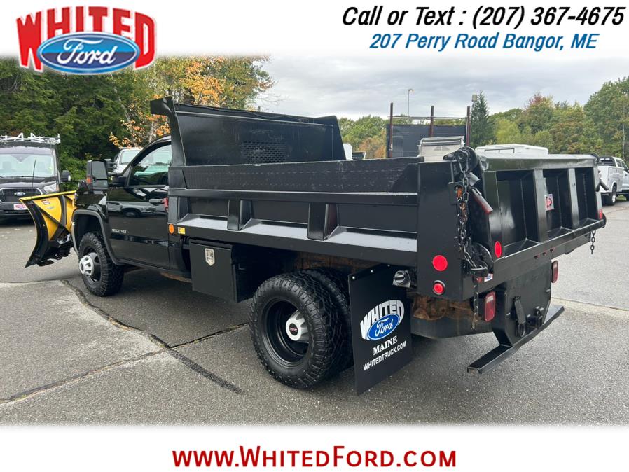 2019 GMC Sierra 3500HD CC 4WD Reg Cab 9' Dump and V Plow, available for sale in Bangor, Maine | Whited Ford. Bangor, Maine 2019 GMC Sierra 3500HD CC 4WD Reg Cab 9' Dump and V Plow, available for sale in Bangor, Maine | Whited Ford. Bangor, Maine