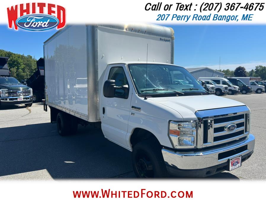 2015 Ford Econoline Commercial Cutaway E-350 Super Duty 14' Dry Box and Lift, available for sale in Bangor, Maine | Whited Ford. Bangor, Maine 2015 Ford Econoline Commercial Cutaway E-350 Super Duty 14' Dry Box and Lift, available for sale in Bangor, Maine | Whited Ford. Bangor, Maine