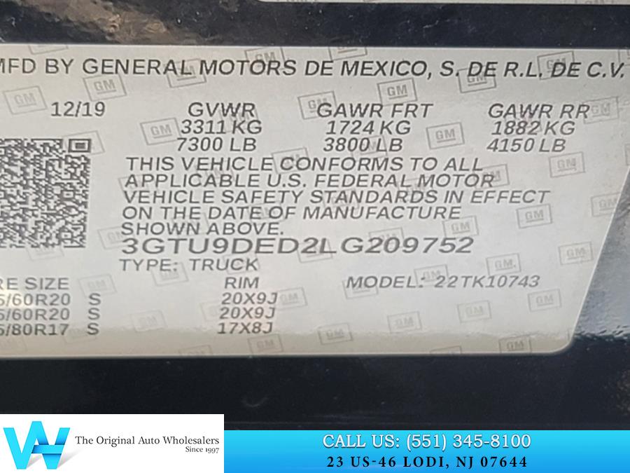 2020 GMC Sierra 1500 4WD Crew Cab 157" SLT, available for sale in Lodi, New Jersey | AW Auto & Truck Wholesalers, Inc. Lodi, New Jersey 2020 GMC Sierra 1500 4WD Crew Cab 157" SLT, available for sale in Lodi, New Jersey | AW Auto & Truck Wholesalers, Inc. Lodi, New Jersey