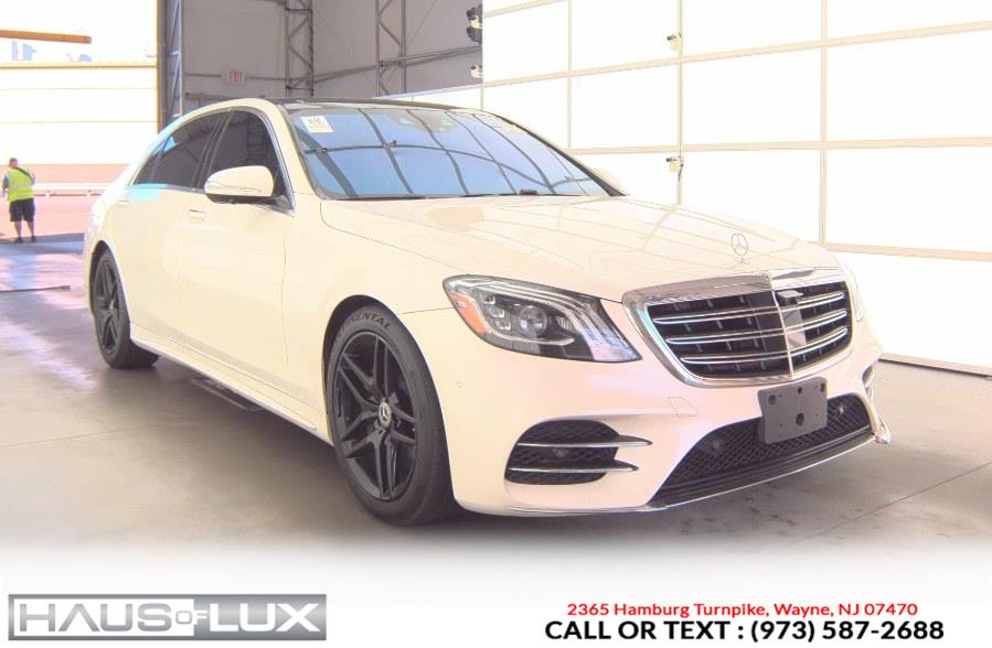 2019 Mercedes-Benz S-Class S 560 4MATIC Sedan, available for sale in Wayne, New Jersey | Haus of Lux. Wayne, New Jersey