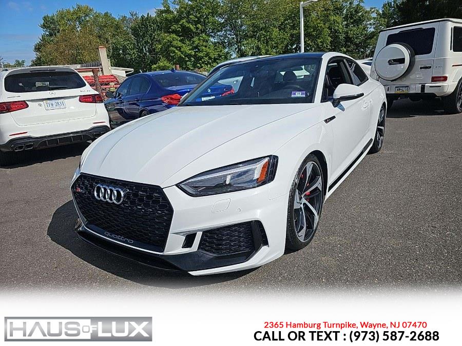 2018 Audi RS 5 Coupe 2.9 TFSI quattro tiptronic, available for sale in Wayne, New Jersey | Haus of Lux. Wayne, New Jersey 2018 Audi RS 5 Coupe 2.9 TFSI quattro tiptronic, available for sale in Wayne, New Jersey | Haus of Lux. Wayne, New Jersey