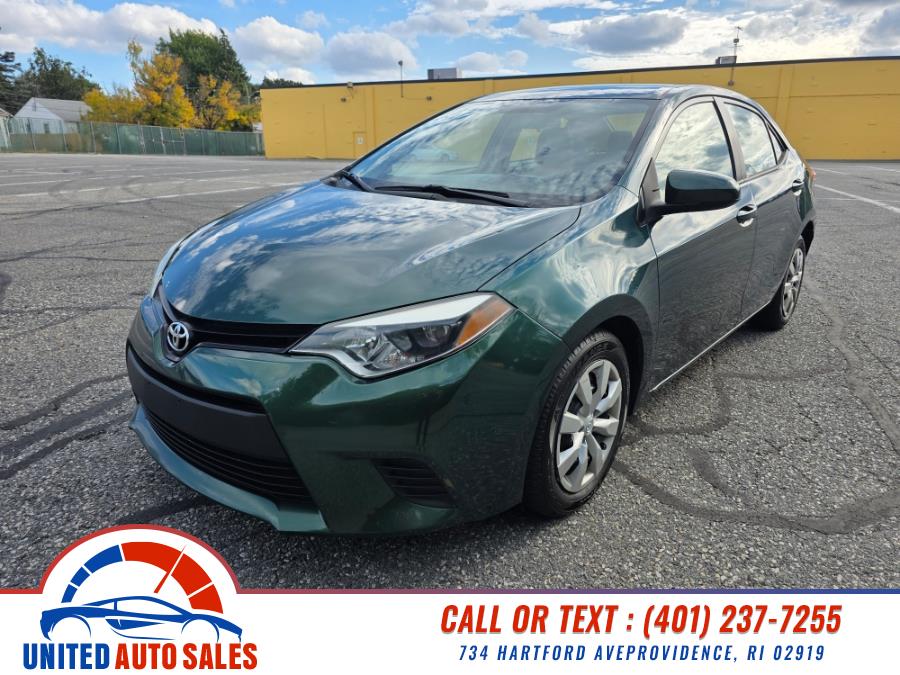 2014 Toyota Corolla 4dr Sdn CVT LE (Natl), available for sale in Providence, Rhode Island | United Auto Sales Inc. Providence, Rhode Island 2014 Toyota Corolla 4dr Sdn CVT LE (Natl), available for sale in Providence, Rhode Island | United Auto Sales Inc. Providence, Rhode Island