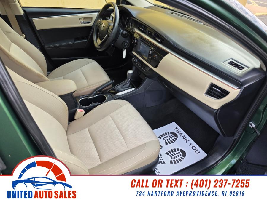 2014 Toyota Corolla 4dr Sdn CVT LE (Natl), available for sale in Providence, Rhode Island | United Auto Sales Inc. Providence, Rhode Island 2014 Toyota Corolla 4dr Sdn CVT LE (Natl), available for sale in Providence, Rhode Island | United Auto Sales Inc. Providence, Rhode Island