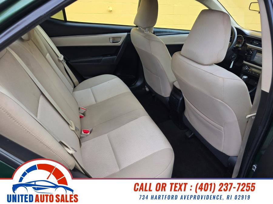 2014 Toyota Corolla 4dr Sdn CVT LE (Natl), available for sale in Providence, Rhode Island | United Auto Sales Inc. Providence, Rhode Island 2014 Toyota Corolla 4dr Sdn CVT LE (Natl), available for sale in Providence, Rhode Island | United Auto Sales Inc. Providence, Rhode Island