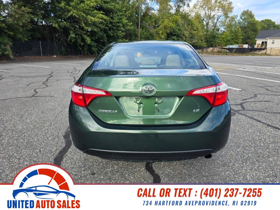 2014 Toyota Corolla 4dr Sdn CVT LE (Natl), available for sale in Providence, Rhode Island | United Auto Sales Inc. Providence, Rhode Island 2014 Toyota Corolla 4dr Sdn CVT LE (Natl), available for sale in Providence, Rhode Island | United Auto Sales Inc. Providence, Rhode Island