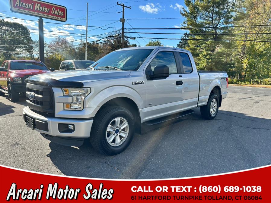 2016 Ford F-150 4WD SuperCab 145" XL, available for sale in Tolland, Connecticut | Arcari Motor Sales. Tolland, Connecticut 2016 Ford F-150 4WD SuperCab 145" XL, available for sale in Tolland, Connecticut | Arcari Motor Sales. Tolland, Connecticut