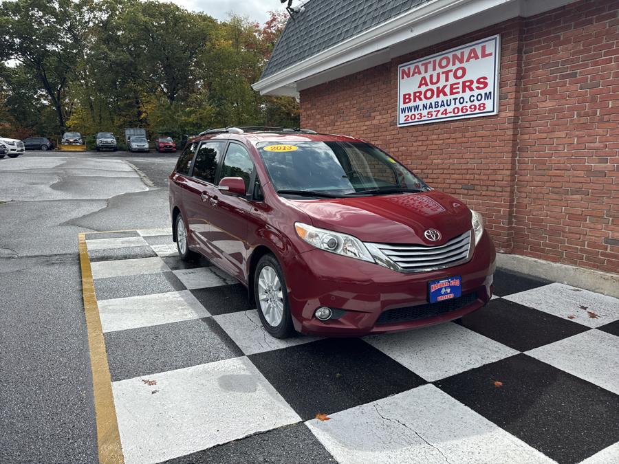 2013 Toyota Sienna 5dr 7-Pass Van V6 Ltd AWD, available for sale in Waterbury, Connecticut | National Auto Brokers, Inc.. Waterbury, Connecticut