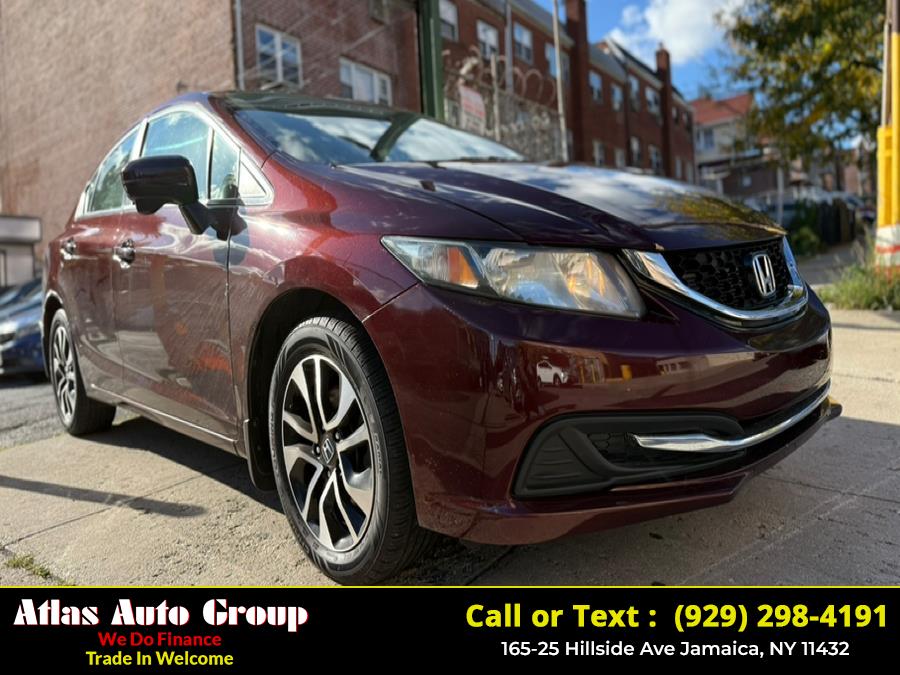 2014 Honda Civic Sedan 4dr CVT EX, available for sale in Jamaica, New York | Atlas Auto Group. Jamaica, New York 2014 Honda Civic Sedan 4dr CVT EX, available for sale in Jamaica, New York | Atlas Auto Group. Jamaica, New York