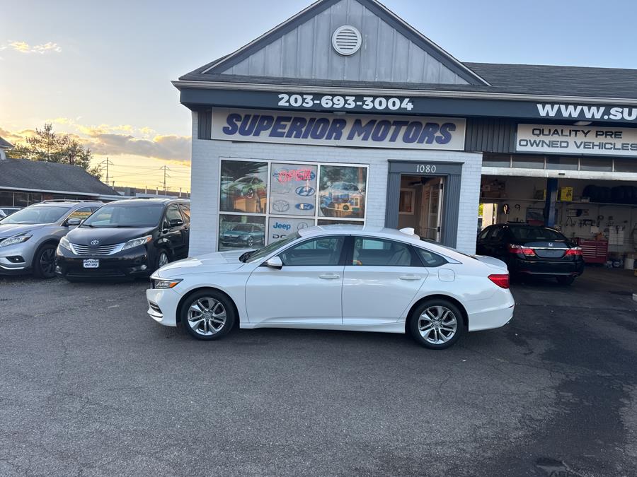 2019 Honda Accord Sedan LX 1.5T CVT, available for sale in Milford, Connecticut | Korhan LLC DBA Superior Motors. Milford, Connecticut