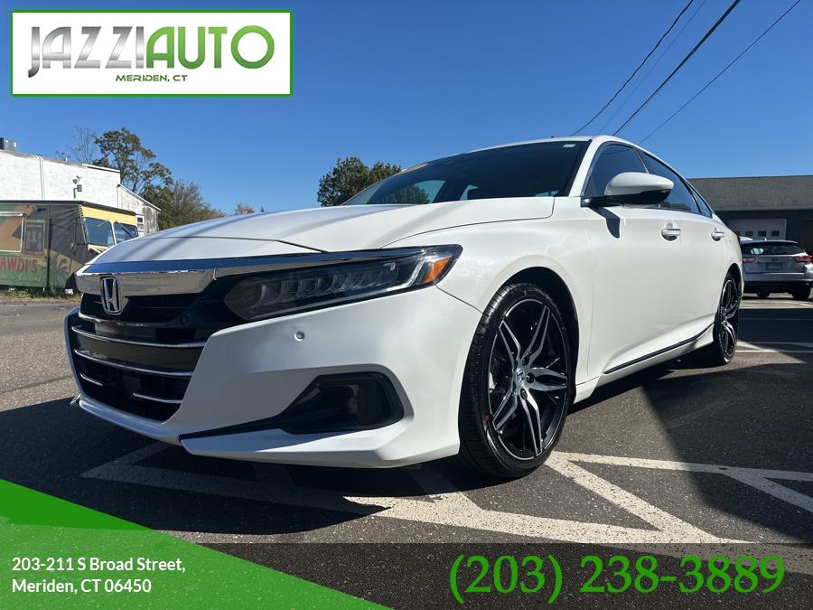 2021 Honda Accord Sedan Touring 2.0T Auto, available for sale in Meriden, Connecticut | Jazzi Auto Sales LLC. Meriden, Connecticut 2021 Honda Accord Sedan Touring 2.0T Auto, available for sale in Meriden, Connecticut | Jazzi Auto Sales LLC. Meriden, Connecticut