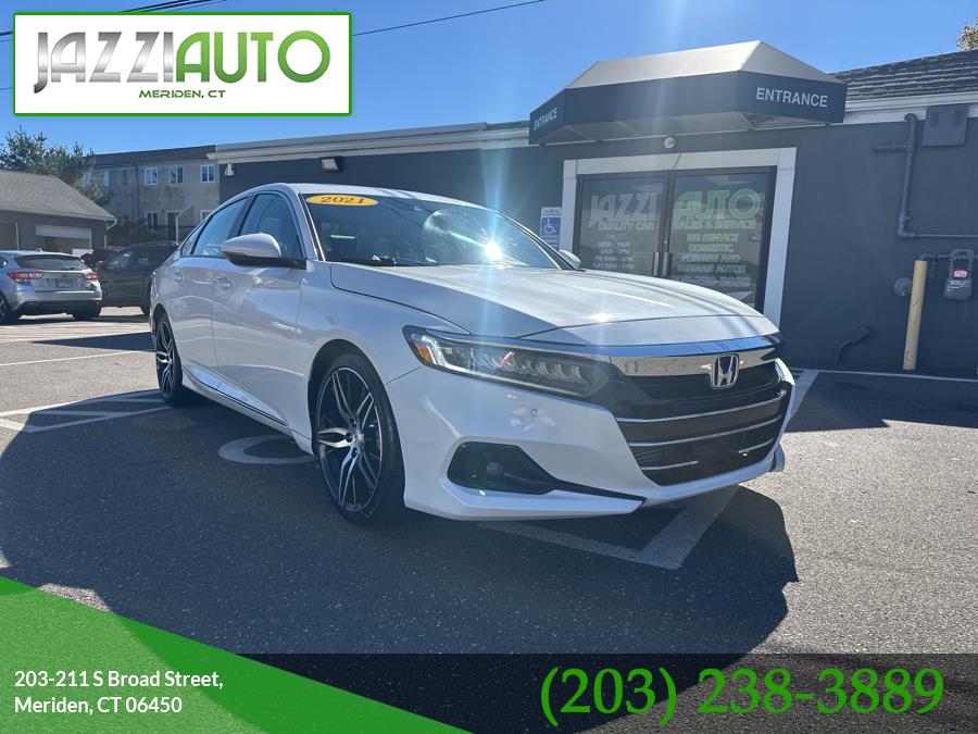 2021 Honda Accord Sedan Touring 2.0T Auto, available for sale in Meriden, Connecticut | Jazzi Auto Sales LLC. Meriden, Connecticut 2021 Honda Accord Sedan Touring 2.0T Auto, available for sale in Meriden, Connecticut | Jazzi Auto Sales LLC. Meriden, Connecticut