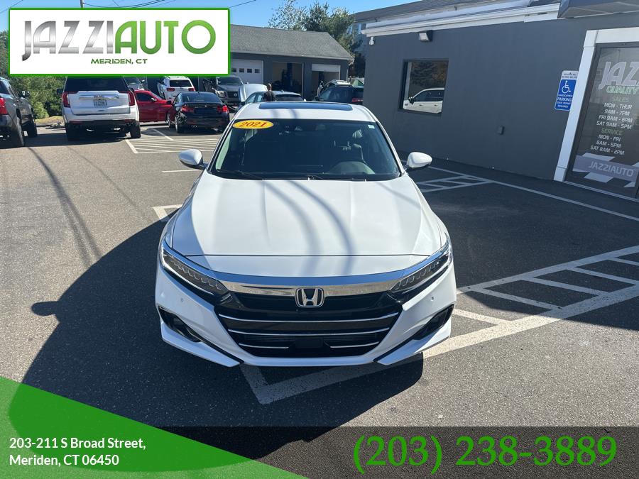 2021 Honda Accord Sedan Touring 2.0T Auto, available for sale in Meriden, Connecticut | Jazzi Auto Sales LLC. Meriden, Connecticut 2021 Honda Accord Sedan Touring 2.0T Auto, available for sale in Meriden, Connecticut | Jazzi Auto Sales LLC. Meriden, Connecticut
