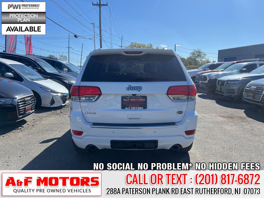 2015 Jeep Grand Cherokee 4WD 4dr Overland, available for sale in East Rutherford, New Jersey | A&F Motors LLC. East Rutherford, New Jersey 2015 Jeep Grand Cherokee 4WD 4dr Overland, available for sale in East Rutherford, New Jersey | A&F Motors LLC. East Rutherford, New Jersey