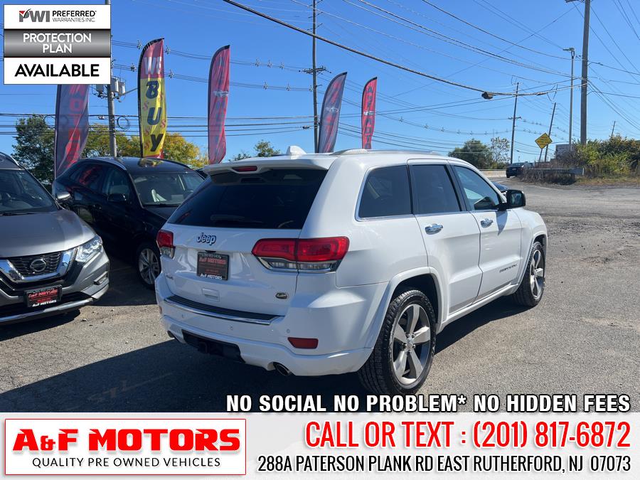 2015 Jeep Grand Cherokee 4WD 4dr Overland, available for sale in East Rutherford, New Jersey | A&F Motors LLC. East Rutherford, New Jersey 2015 Jeep Grand Cherokee 4WD 4dr Overland, available for sale in East Rutherford, New Jersey | A&F Motors LLC. East Rutherford, New Jersey