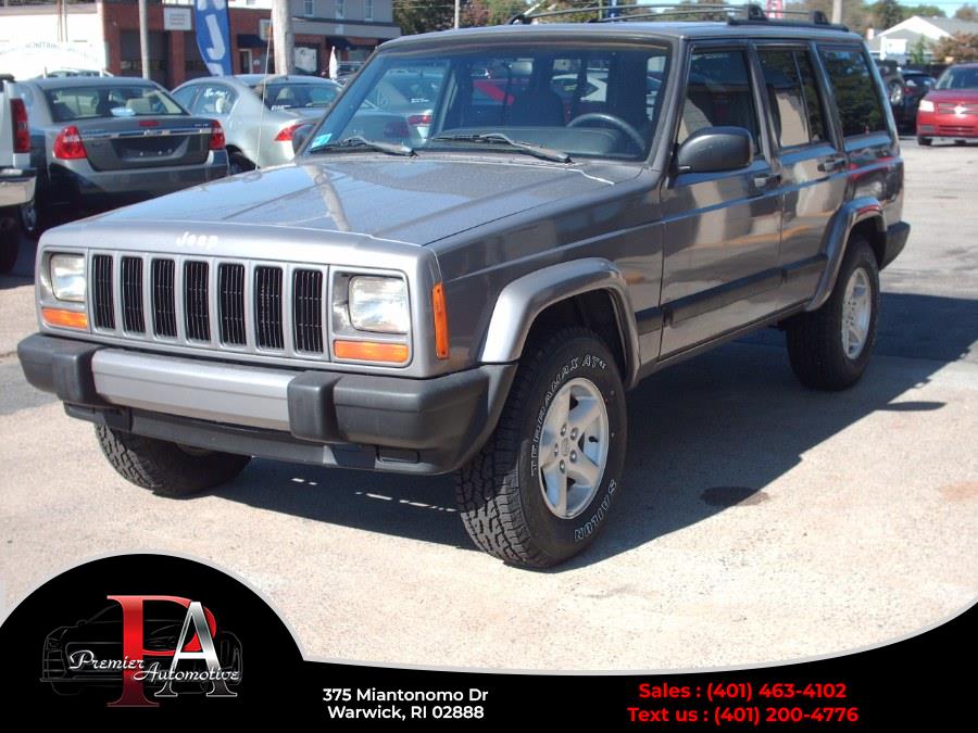 2001 Jeep Cherokee 4dr Sport 4WD, available for sale in Warwick, Rhode Island | Premier Automotive Sales. Warwick, Rhode Island