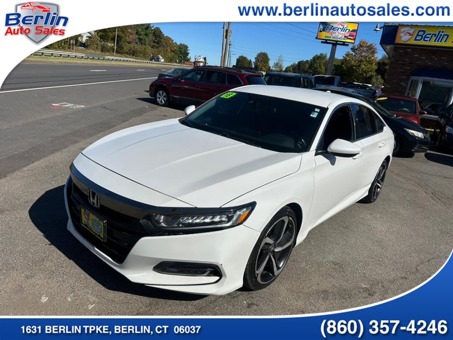 2018 Honda Accord Sedan Sport 1.5T CVT, available for sale in Berlin, Connecticut | Berlin Auto Sales LLC. Berlin, Connecticut 2018 Honda Accord Sedan Sport 1.5T CVT, available for sale in Berlin, Connecticut | Berlin Auto Sales LLC. Berlin, Connecticut