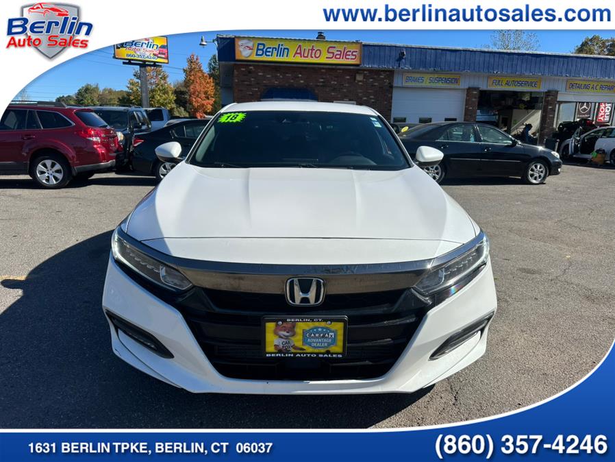 2018 Honda Accord Sedan Sport 1.5T CVT, available for sale in Berlin, Connecticut | Berlin Auto Sales LLC. Berlin, Connecticut 2018 Honda Accord Sedan Sport 1.5T CVT, available for sale in Berlin, Connecticut | Berlin Auto Sales LLC. Berlin, Connecticut
