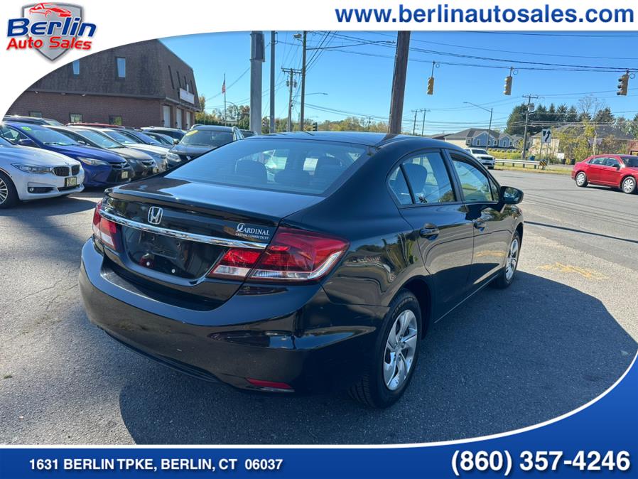 2014 Honda Civic Sedan 4dr Man LX, available for sale in Berlin, Connecticut | Berlin Auto Sales LLC. Berlin, Connecticut 2014 Honda Civic Sedan 4dr Man LX, available for sale in Berlin, Connecticut | Berlin Auto Sales LLC. Berlin, Connecticut