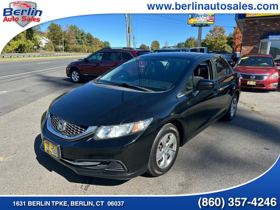 2014 Honda Civic Sedan 4dr Man LX, available for sale in Berlin, Connecticut | Berlin Auto Sales LLC. Berlin, Connecticut 2014 Honda Civic Sedan 4dr Man LX, available for sale in Berlin, Connecticut | Berlin Auto Sales LLC. Berlin, Connecticut