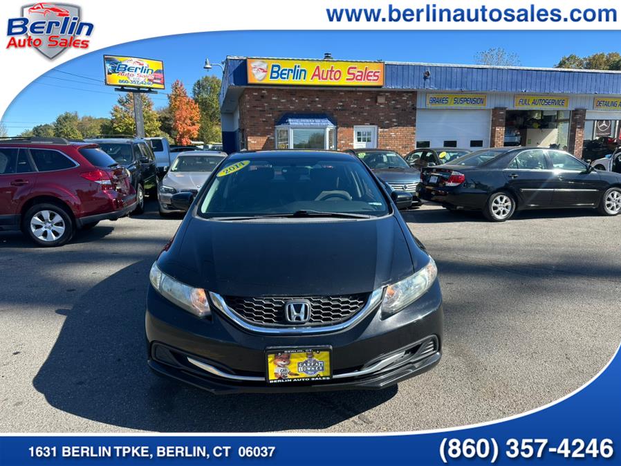 2014 Honda Civic Sedan 4dr Man LX, available for sale in Berlin, Connecticut | Berlin Auto Sales LLC. Berlin, Connecticut 2014 Honda Civic Sedan 4dr Man LX, available for sale in Berlin, Connecticut | Berlin Auto Sales LLC. Berlin, Connecticut