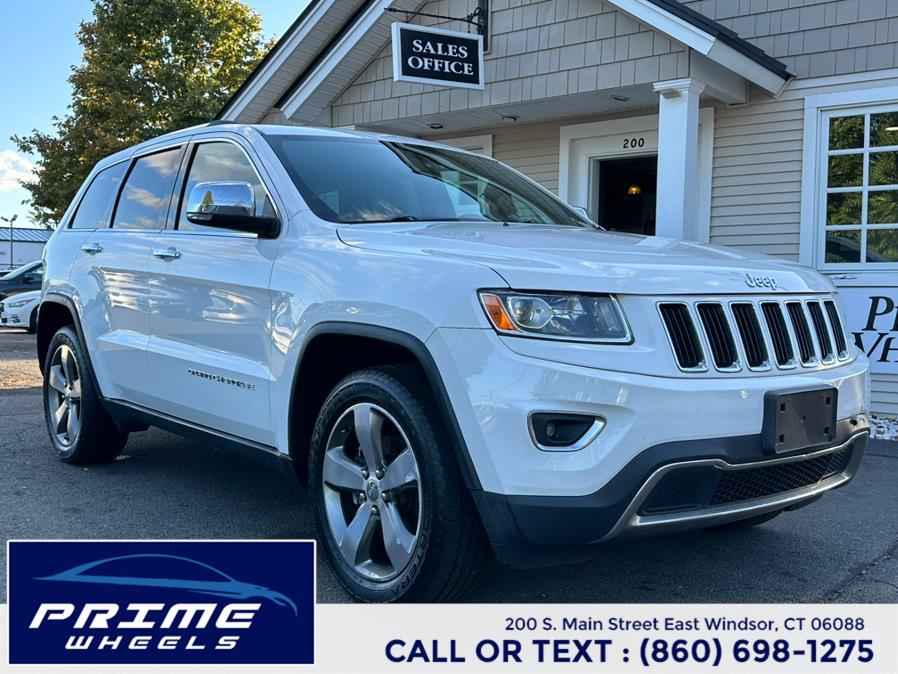 2014 Jeep Grand Cherokee 4WD 4dr Limited, available for sale in East Windsor, Connecticut | Prime Wheels. East Windsor, Connecticut 2014 Jeep Grand Cherokee 4WD 4dr Limited, available for sale in East Windsor, Connecticut | Prime Wheels. East Windsor, Connecticut