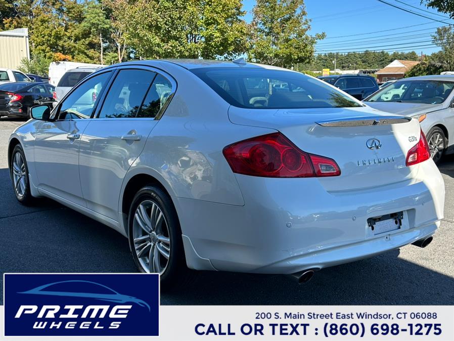 2013 Infiniti G37 Sedan 4dr x AWD, available for sale in East Windsor, Connecticut | Prime Wheels. East Windsor, Connecticut 2013 Infiniti G37 Sedan 4dr x AWD, available for sale in East Windsor, Connecticut | Prime Wheels. East Windsor, Connecticut
