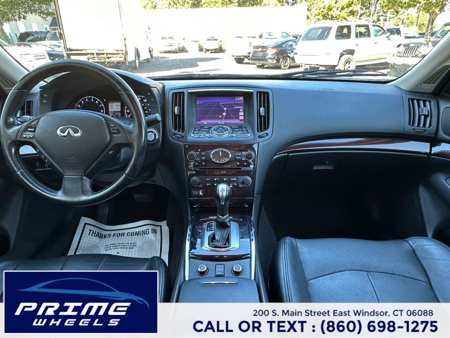 2013 Infiniti G37 Sedan 4dr x AWD, available for sale in East Windsor, Connecticut | Prime Wheels. East Windsor, Connecticut 2013 Infiniti G37 Sedan 4dr x AWD, available for sale in East Windsor, Connecticut | Prime Wheels. East Windsor, Connecticut