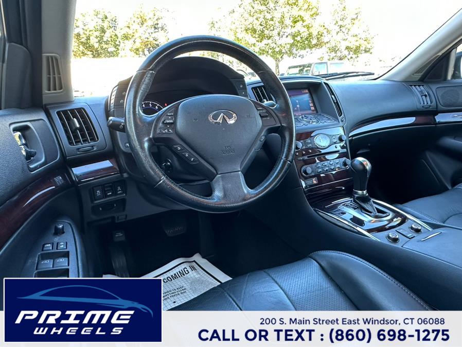 2013 Infiniti G37 Sedan 4dr x AWD, available for sale in East Windsor, Connecticut | Prime Wheels. East Windsor, Connecticut 2013 Infiniti G37 Sedan 4dr x AWD, available for sale in East Windsor, Connecticut | Prime Wheels. East Windsor, Connecticut