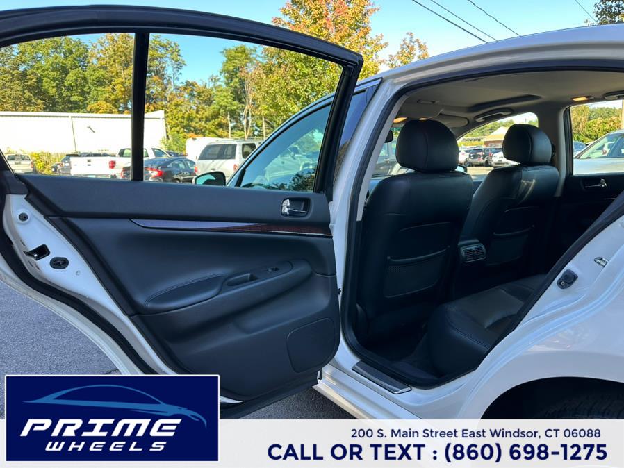 2013 Infiniti G37 Sedan 4dr x AWD, available for sale in East Windsor, Connecticut | Prime Wheels. East Windsor, Connecticut 2013 Infiniti G37 Sedan 4dr x AWD, available for sale in East Windsor, Connecticut | Prime Wheels. East Windsor, Connecticut