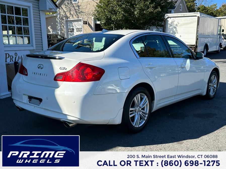 2013 Infiniti G37 Sedan 4dr x AWD, available for sale in East Windsor, Connecticut | Prime Wheels. East Windsor, Connecticut 2013 Infiniti G37 Sedan 4dr x AWD, available for sale in East Windsor, Connecticut | Prime Wheels. East Windsor, Connecticut