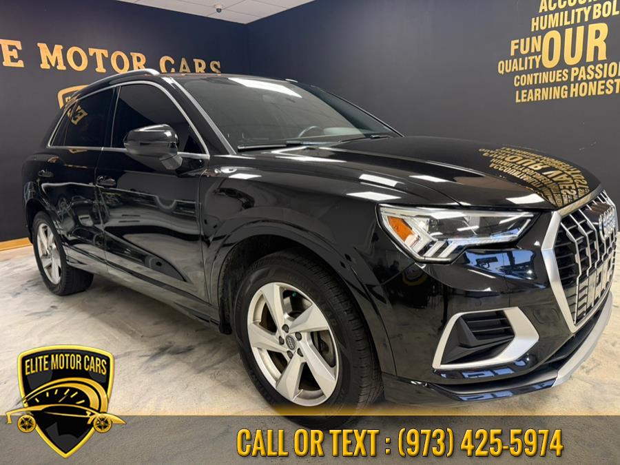 2020 Audi Q3 Premium Plus 45 TFSI quattro, available for sale in Newark, New Jersey | Elite Motor Cars. Newark, New Jersey 2020 Audi Q3 Premium Plus 45 TFSI quattro, available for sale in Newark, New Jersey | Elite Motor Cars. Newark, New Jersey