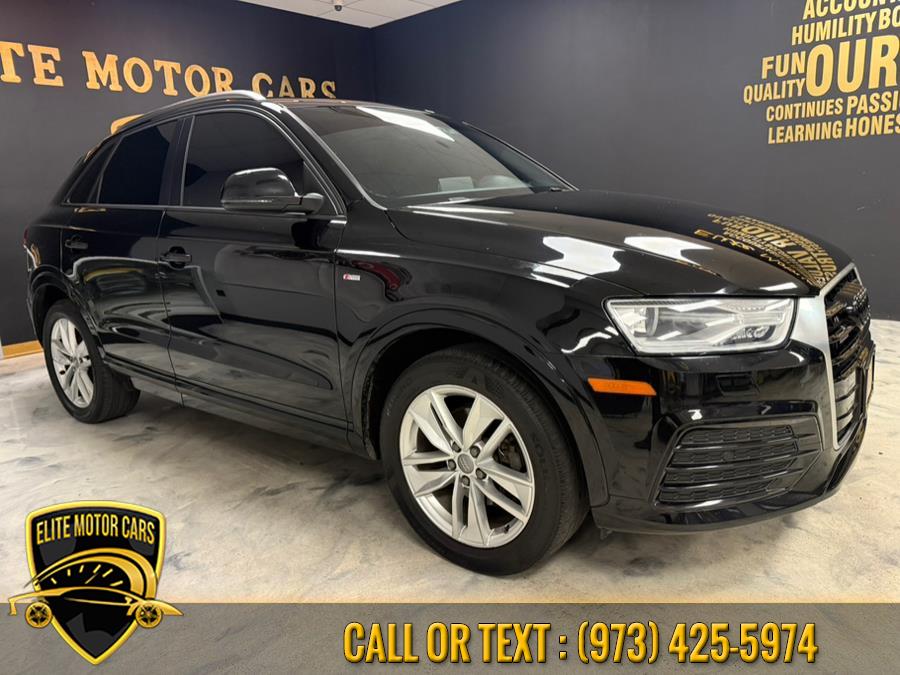 2018 Audi Q3 2.0 TFSI Sport Premium quattro AWD, available for sale in Newark, New Jersey | Elite Motor Cars. Newark, New Jersey 2018 Audi Q3 2.0 TFSI Sport Premium quattro AWD, available for sale in Newark, New Jersey | Elite Motor Cars. Newark, New Jersey
