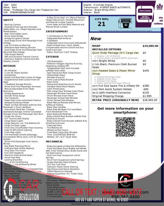 2022 Ram Promaster City Tradesman, available for sale in Avenel, New Jersey | Car Revolution. Avenel, New Jersey 2022 Ram Promaster City Tradesman, available for sale in Avenel, New Jersey | Car Revolution. Avenel, New Jersey
